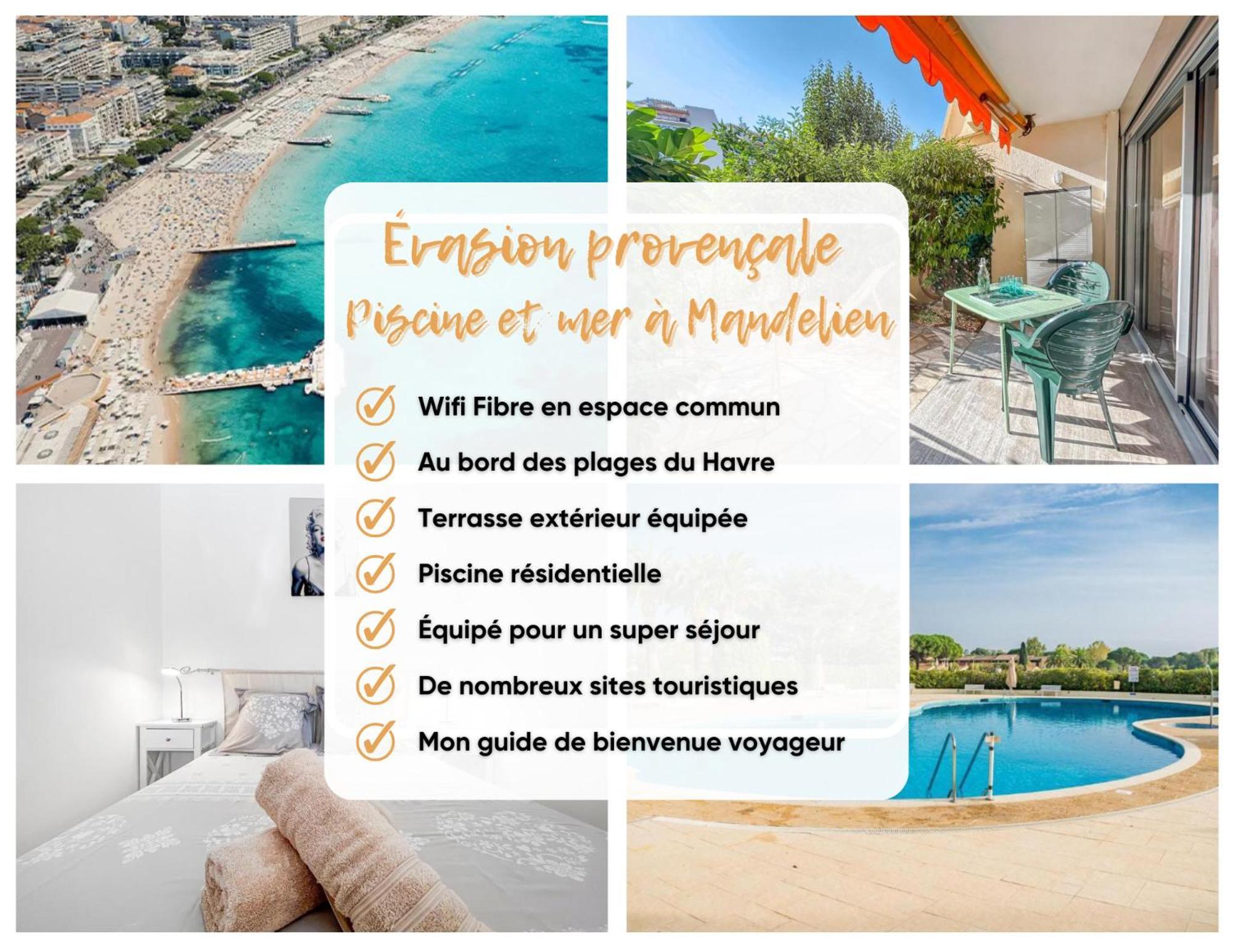 Evasion Provencale - Piscine Et Mer A Mandelieu Extérieur photo